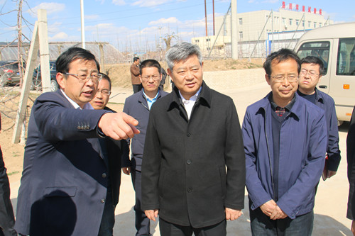 省委常委,延安市委书记徐新荣到我院洛川苹果试验站调研